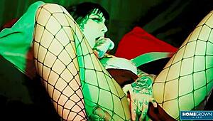 Come here, tattooed girl Tenshii Tushii, I'm fucking you rough and dominating every move.