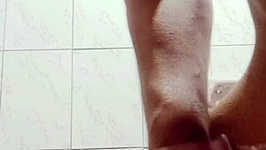 Male masturbation session