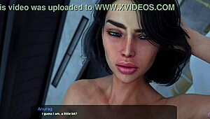 This 3D hentai animation shows cartoon characters in hardcore sex scenes