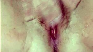 She had these huge natural tits just fingering herself as a horny wife masturbating to cum again and again