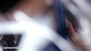 In this amateur homemade video, I lick my cute stepsister Susy's Mexican pussy while she's on the toilet. Her sexy ass and rich vagina taste drive me wild in intense muff diving.