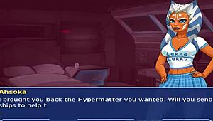 In Star Wars Orange Trainer part 3, the master dominates his sexy slave slut with intense group BDSM sex, turning her into a willing whore.