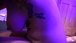 Why Do These Two Horny Tattooed Bitches Dive Into BDSM After Foot Worship, Licking Pussy And Strapon Action?