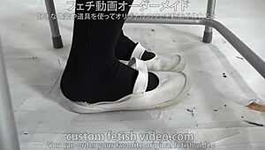 In this casual story, someone explores SOCKS FETISH with various shoes and feet details in a relaxed way.