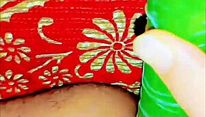 She explores with a cucumber in homemade setup as cute exotic slave