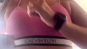 amateur heads to gym with buttplug in big ass for outdoor fetish fun. she gets home with wet pussy ready for anal action