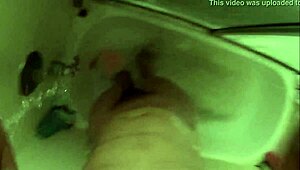 Hey, check out my first video during shower time