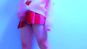 ブロンド義妹がデカいチンポからラフなドギースタイルパウンディングを受ける。家族ディナー前にクリームパイがタイトな濡れたマンコを満たす