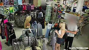 Officer Wrex Pounds Teen Suspect Scarlett in Cowgirl and Doggystyle Before Facial Cumshot