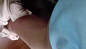 Intense slave student alternates devouring pussies of dominant mistress teachers in wild session