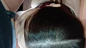 Intense slave student alternates devouring pussies of dominant mistress teachers in wild session