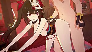 Honkai Star Rail Sparkle in raw 3D hentai sex animation