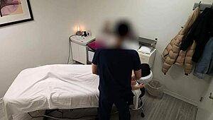 Shy Japanese girl with perfect body returns for my special massage and ends up getting fucked hard in her wet pussy