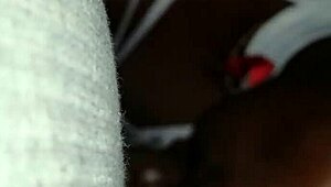 oh man, check out my girlfriend deepthroating that black cock like a pro