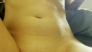 slut does a dirty dance leading to wet pussy play in vertical video