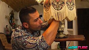 Who knew the electrician could deliver such a deep anal pounding with blowjob and cumshot?