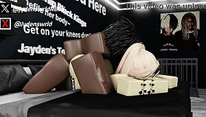 Fucking an Obsessed Fangirl in My Condo - Roblox