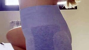 slut does a dirty dance leading to wet pussy play in vertical video