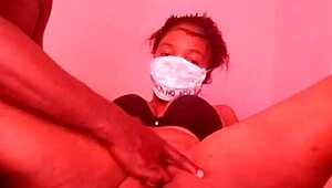 Why am I fingering and dildoing my shaved pussy to a creampie orgasm on webcam?