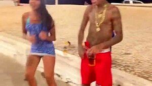 Amateur video leaked online where everyone is having unprotected sex in the street without condoms