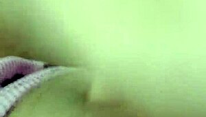 Pov juicy young Latina masturbates her big meaty pussy in Minnie shorts moaning with intense horniness while fingering herself wildly