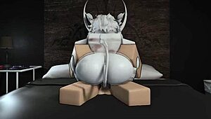 Jo chlape, oplodňoval jsem divokou roblox démon děvku velkým čurákem v bytě, jezdila napořád!