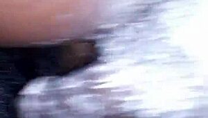 i'm bigblackie and i shave then masturbate with my big black monster cock in private