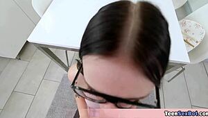 The geeky stepsister decided to share a special free access day with her brother in a surprising turn.