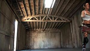 Pretty Brunette Latina Samira Sucks Stiff Pole in Blowjob Before Cowgirl Riding and Doggystyle Fucking with Facial Cumshot in POV