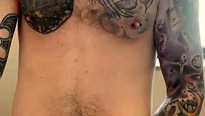 Intense public bathroom jerk session unleashes raw amateur orgasm outdoors.