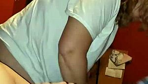 Oh man, busting deep in my wife's fat pussy!