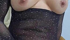 Sexy Colombian Latina indulges in solo masturbation with dildo and vibrator for incredible squirting orgasm.