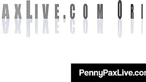 Petite redhead penny pax gets bent over for doggystyle assfucking by big cock roommate in dorm. She rides cowgirl to creampie cumshot with dirty talk.