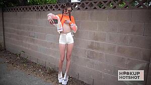 petite carmen rae gets addicted to bryan gozzlings rough face fucking and rimjob