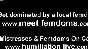 so, you're really my sissy slave bitch now, huh?