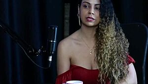 this blonde brazilian started ditching her clt job, she's hetero but records with women as an escort—charllottye sheer red.