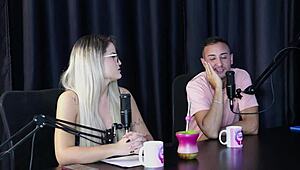 this blonde brazilian started ditching her clt job, she's hetero but records with women as an escort—charllottye sheer red.