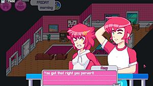 Step bro accidentally slips inside step sister