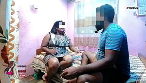 I feel so drawn to this Indian milf stepmom and stepson sharing intense homemade moments together