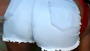 Big-Ass Neighbor Cleans Backyard