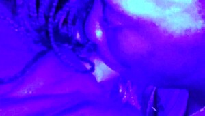 Ebony Teen 18+ Gags On Latin Dick, Feeling So Overwhelmed And Aroused By The Intensity