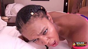 skinny brunette diamond asteria gets banged