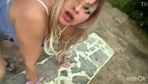 watching the sunrise while having a nice moment on the beach with young milf