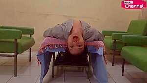 hansel thio channel sets up as talent vixen, serving myself as horny mannequin dish for fans in part 1 with banana and fingering