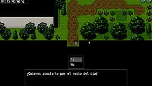 Specific detailed gameplay of Scar of Summer Ruta Masaru in Spanish version with full route exploration