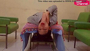 hansel thio channel sets up as talent vixen, serving myself as horny mannequin dish for fans in part 1 with banana and fingering