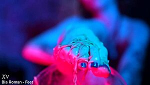 Have you seen these redhead feet crushing cup noodles in a fun domination style