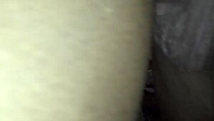 The cash out queen bent over for a tough creampie from big boy's strong dick in doggystyle action