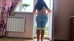 hey, can i just grab your big ass and fuck you hard like this mature milf allows??