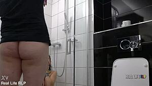 alexa throat started with rimjob and piss drinking before rough hardcore sex and cum swallowing in this real porno.